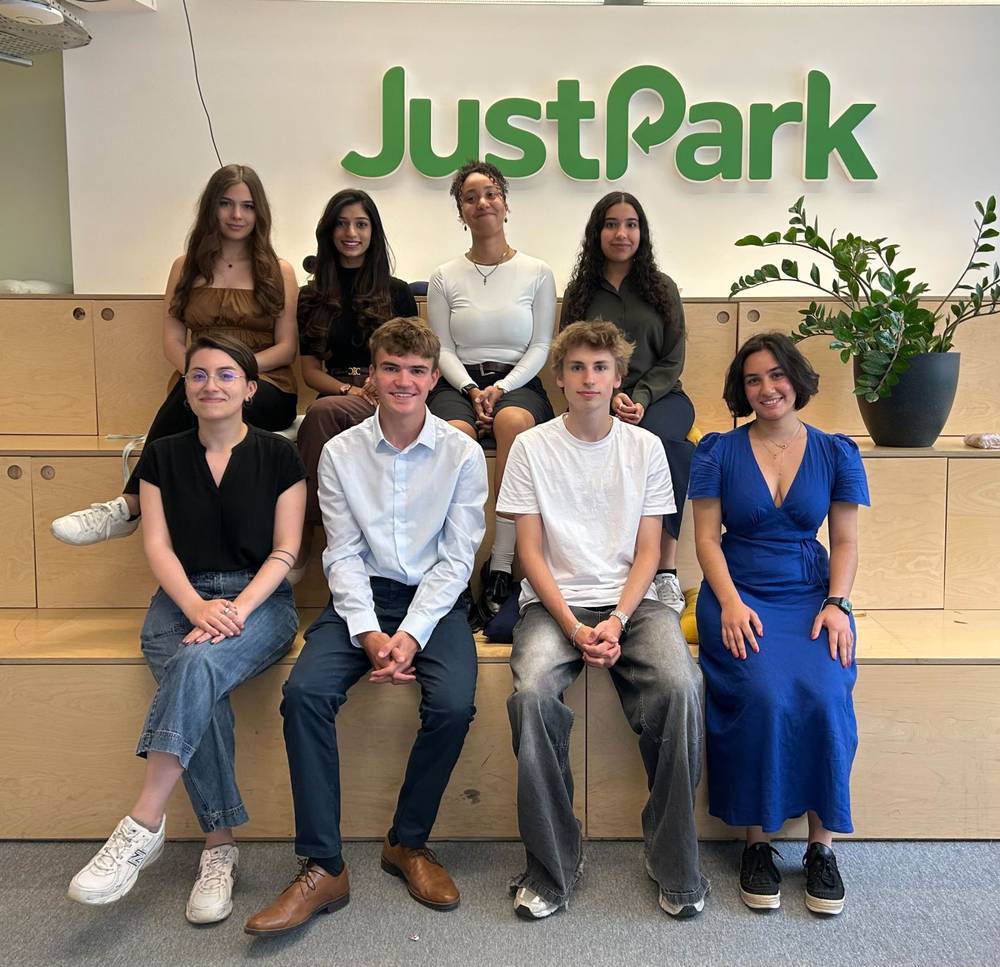 JustPark UK Summer Interns 