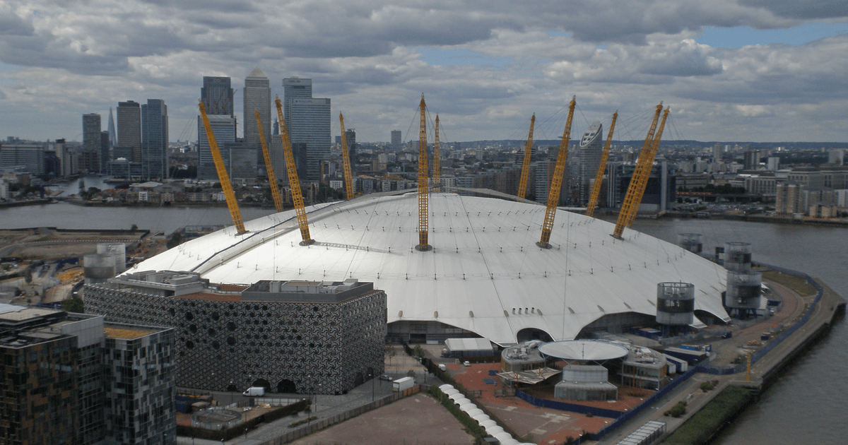 Parking for Dave at The O2 in London